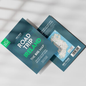 Road Trip Ireland - The Big Map - A2 Foldable Splashproof Road Map