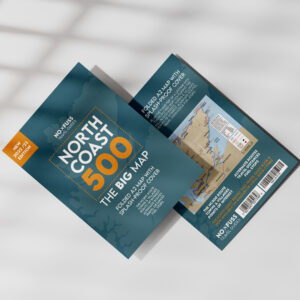 NC500 Map - North Coast 500 The Big Map - A2 Foldable