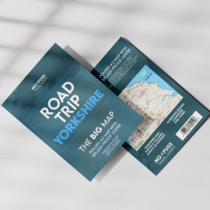 Road Trip Yorkshire – The Big Map – A2 Foldable Splashproof Road Map