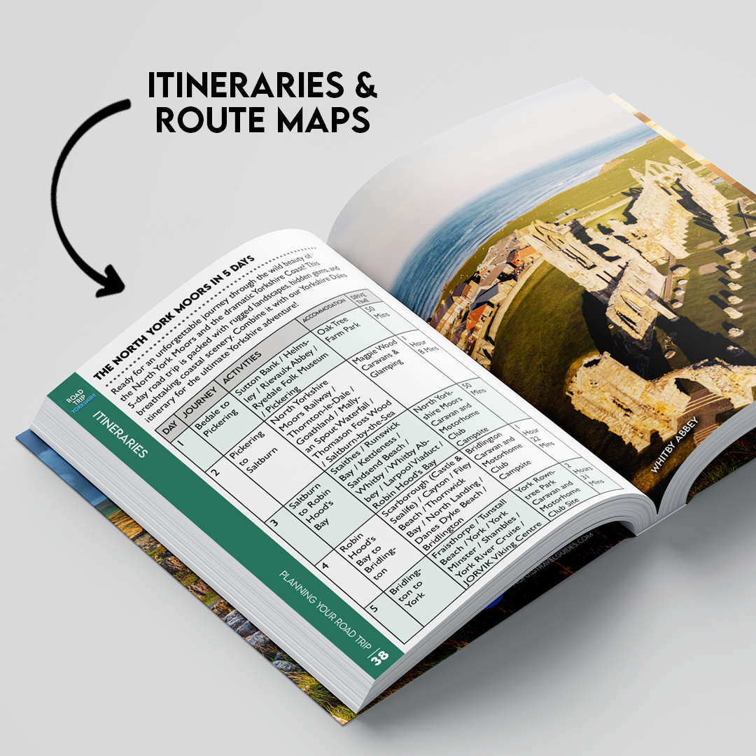 YORKSHIRE GUIDE BOOK ROBBIE ROAMS ROAD TRIP