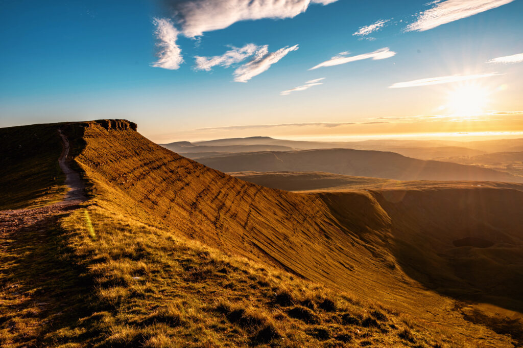 Brecon Beacons south wales uk