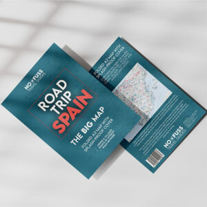 Road Trip Spain – The Big Map – A2 Foldable Splashproof Road Map
